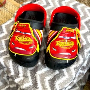 Light up lighting crocs 10 c like new